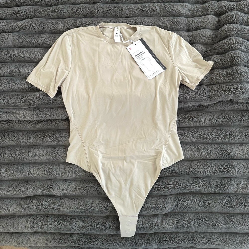 Lululemon Athletica Beige Bodysuit